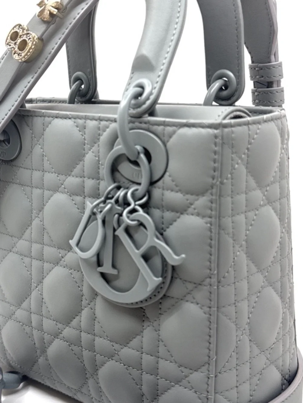 Christian Dior Ultra Matte My ABCDior Lady Dior Bag